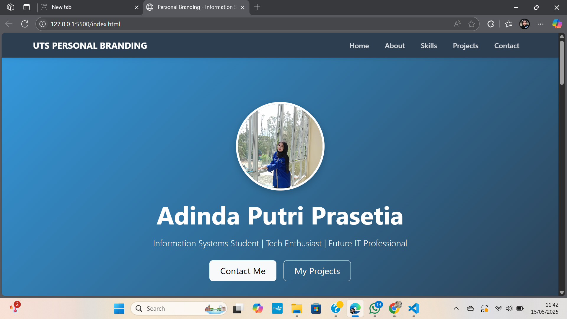 Website Personal Branding